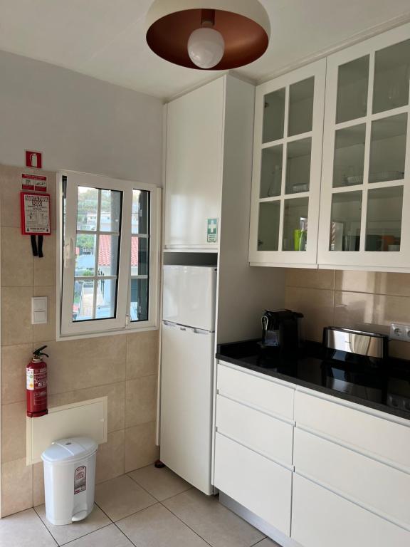 Kuchyň nebo kuchyňský kout v ubytování Casa do Avô