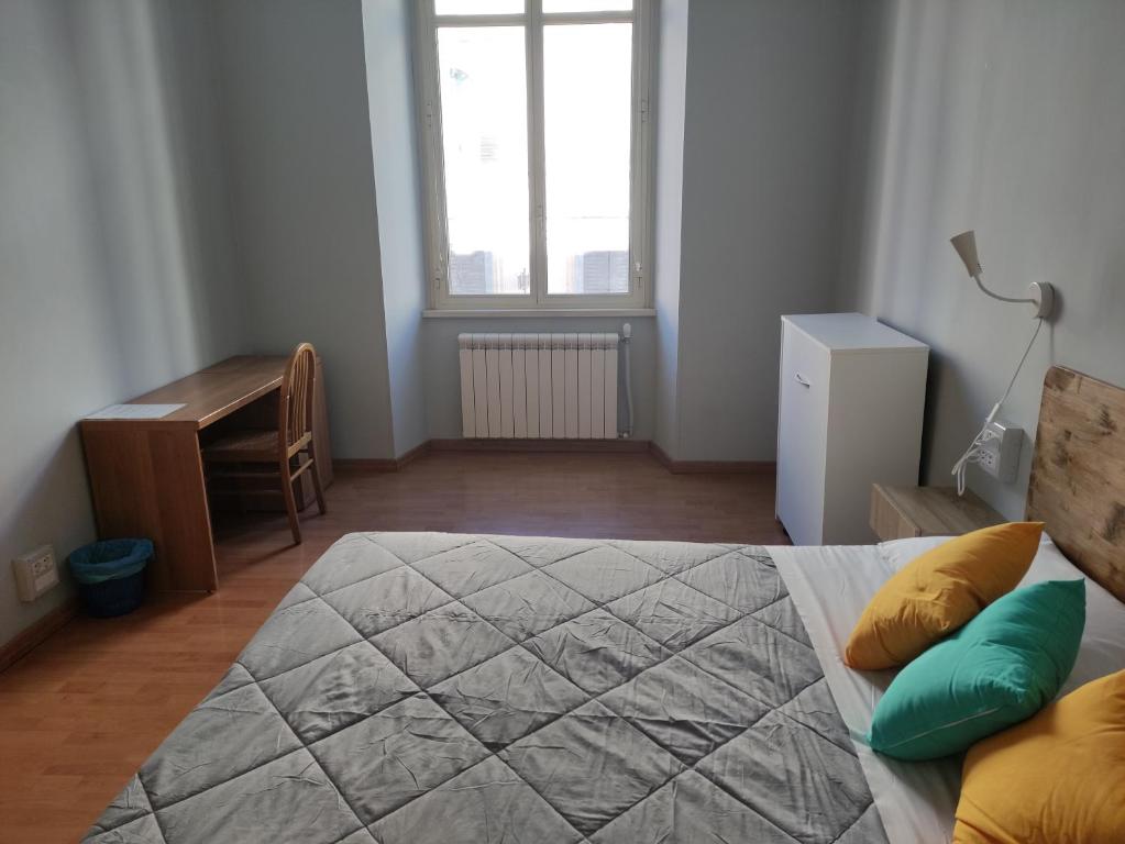 Postel nebo postele na pokoji v ubytování Hotel Big Bang