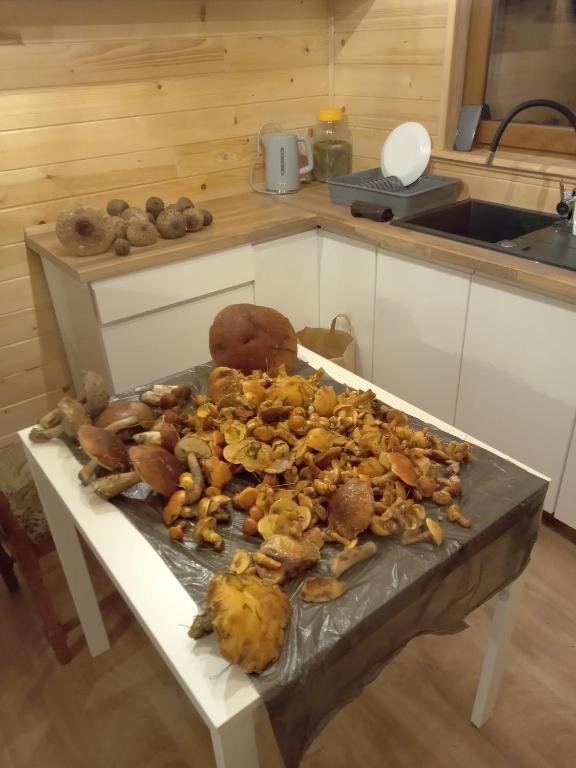 Jídlo v prázdninového domu nebo okolí