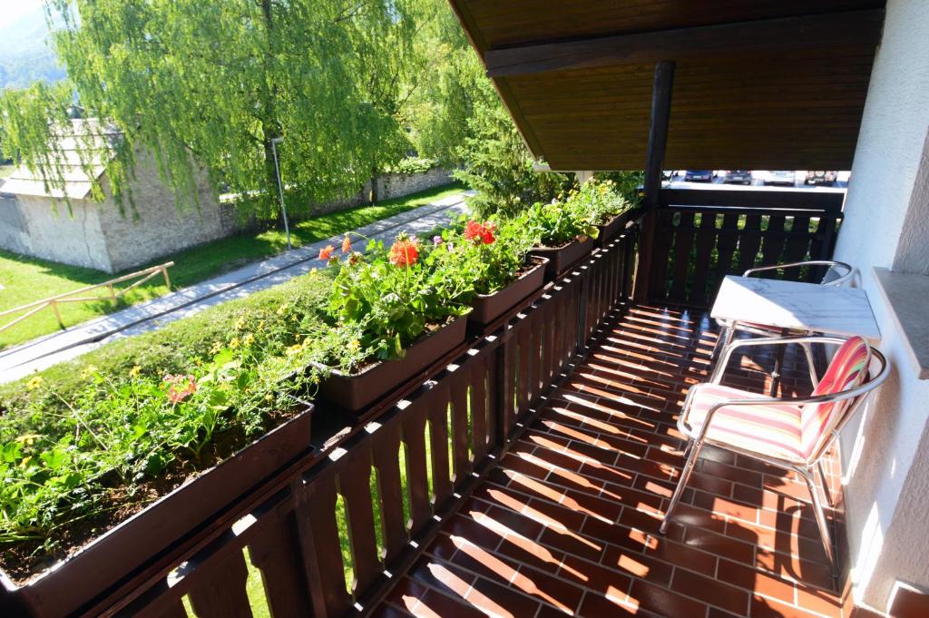 Balkón nebo terasa v ubytování B&B Brezov Gaj