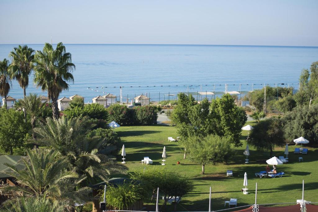 a view of the beach from the resort at Limak Arcadia Sport Resort Belek in Belek