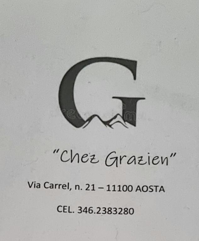 Certifikát, ocenenie alebo iný dokument vystavený v ubytovaní Chez Grazien