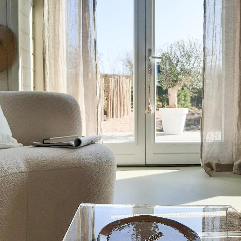 Posezení v ubytování Casa Pueblo Viejo