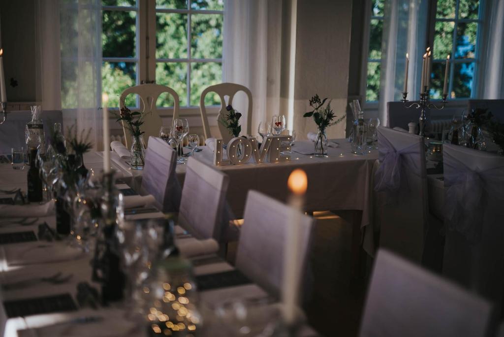 Restaurace v ubytování Rimforsa Strand