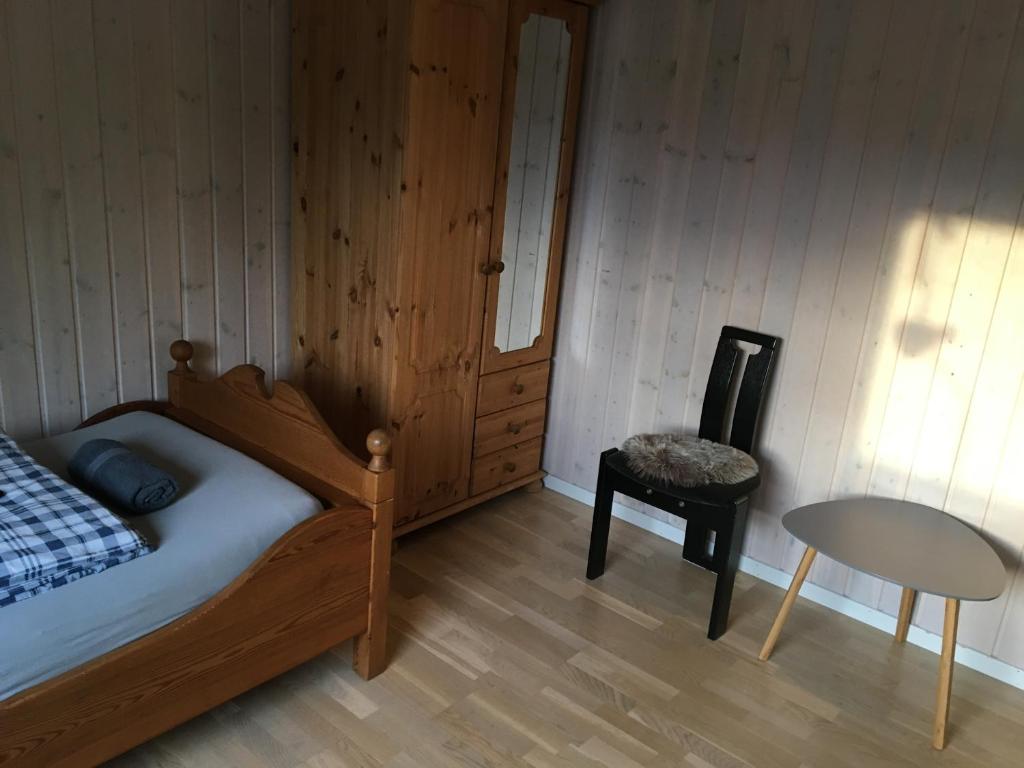Postel nebo postele na pokoji v ubytování Bed and Breakfast Hadeland