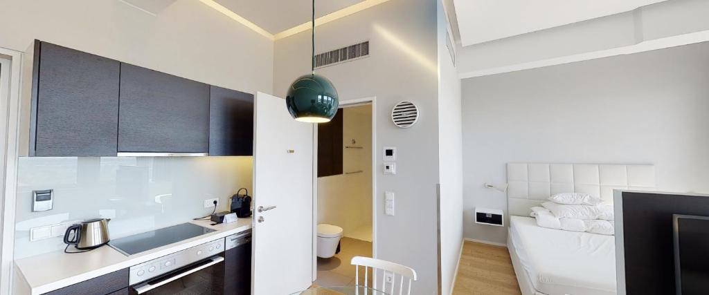Kuchnia lub aneks kuchenny w obiekcie Key Residences Vienna