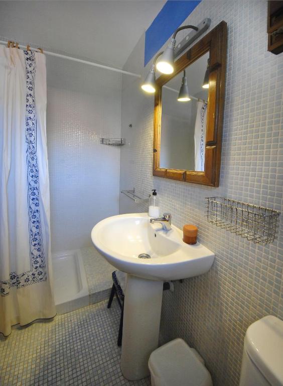 Kúpeľňa v ubytovaní Casa Rural "Hazanas" Adanero