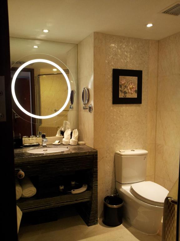 Koupelna v ubytování Xiyuan Hotel