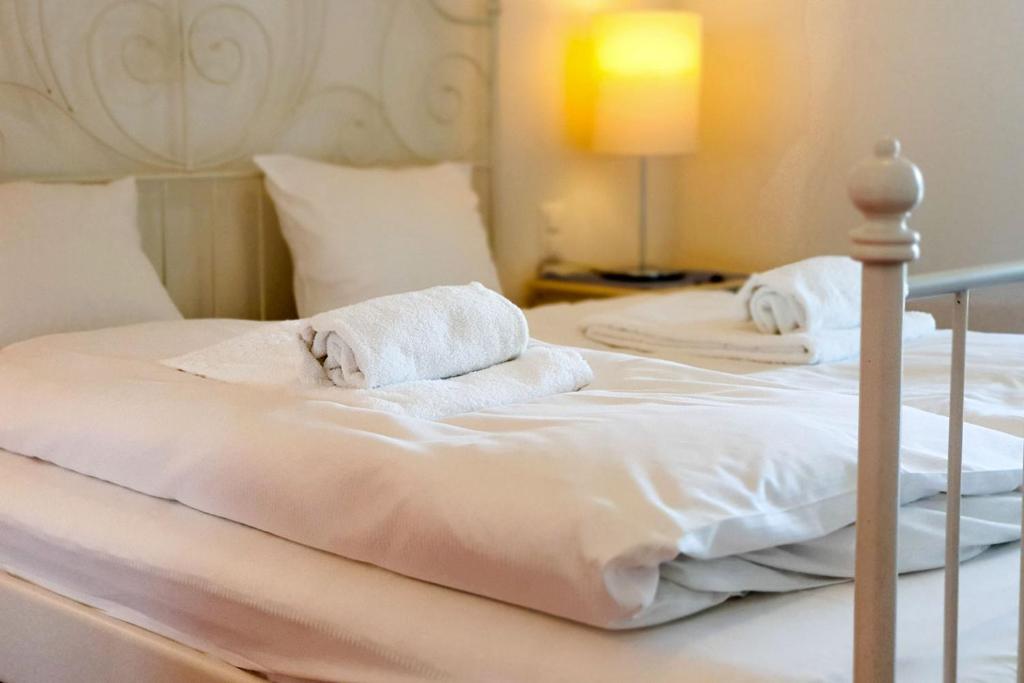 Krevet ili kreveti u jedinici u okviru objekta Residenza Vivian Deluxe Apartments