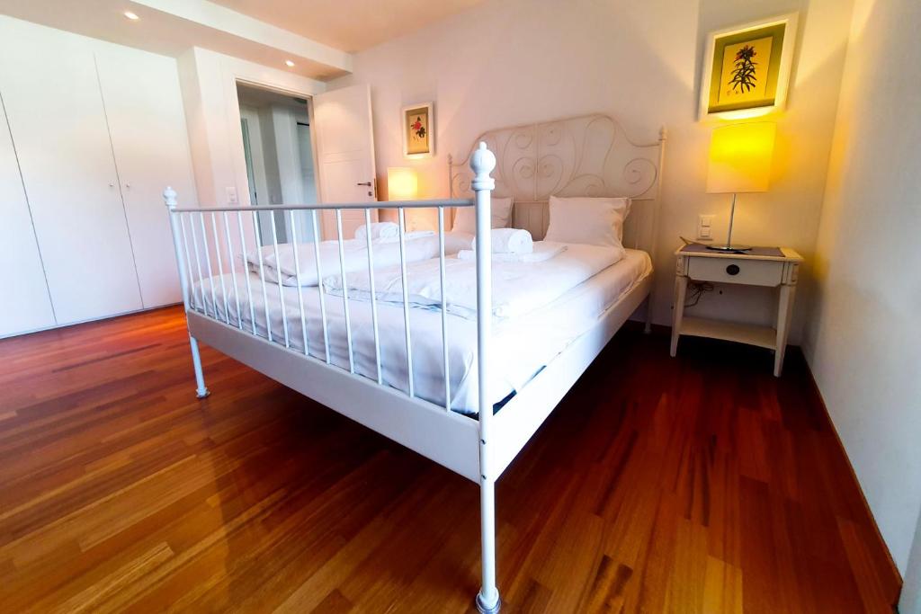 Krevet ili kreveti u jedinici u okviru objekta Residenza Vivian Deluxe Apartments