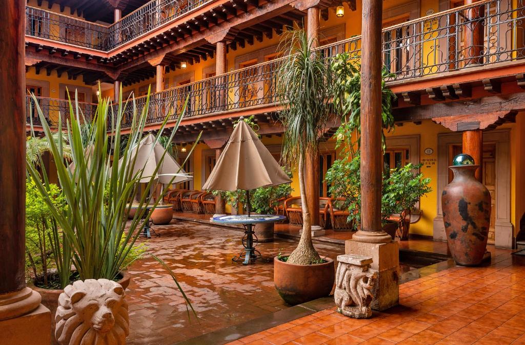 Zahrada ubytování Hotel la Parroquia