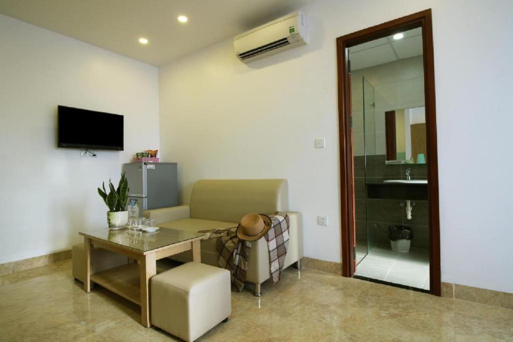 TV a/nebo společenská místnost v ubytování Gold Summer 2 Hotel