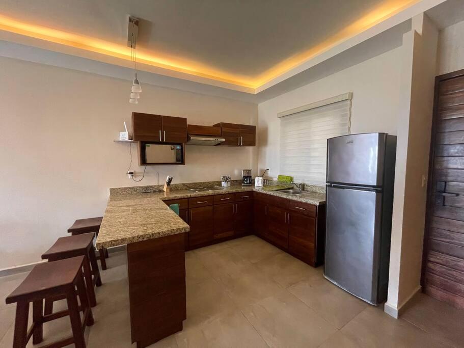 Kuchyň nebo kuchyňský kout v ubytování Casa Diany