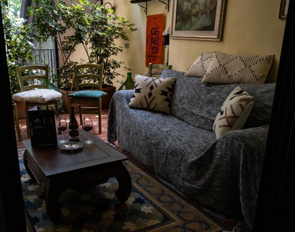 Posezení v ubytování Hotel Milomax