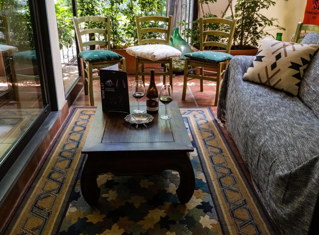 Posezení v ubytování Hotel Milomax