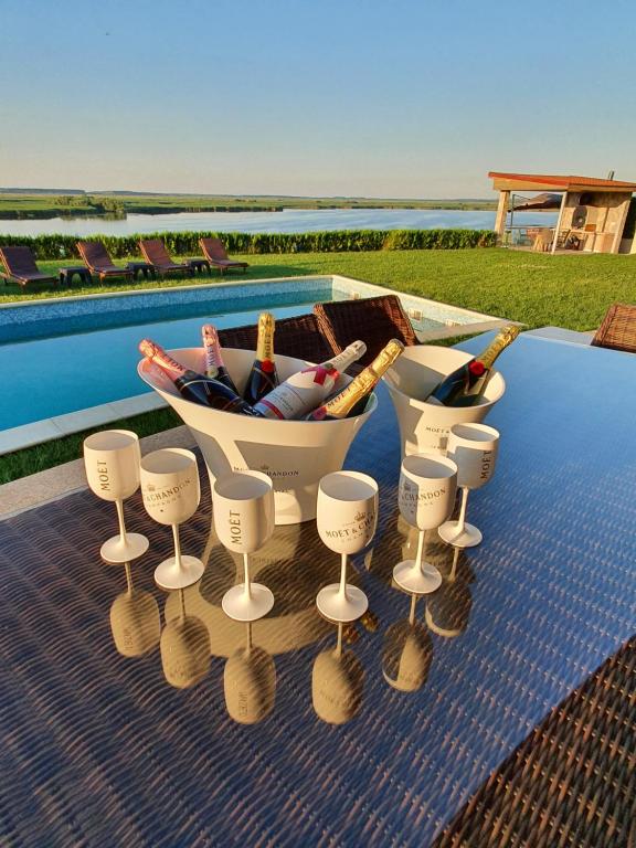Bazén v ubytování Casa Miralago Boutique ADULTS ONLY 12 Plus nebo v jeho okolí