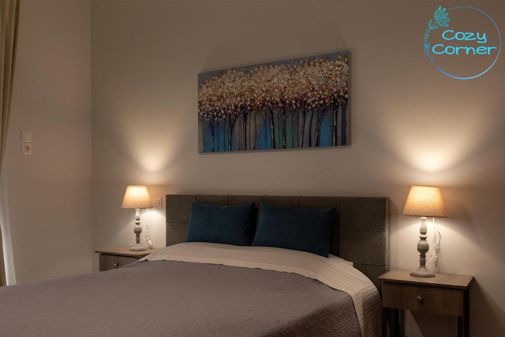 Posteľ alebo postele v izbe v ubytovaní Cozy Corner - Central Stylish Apartment