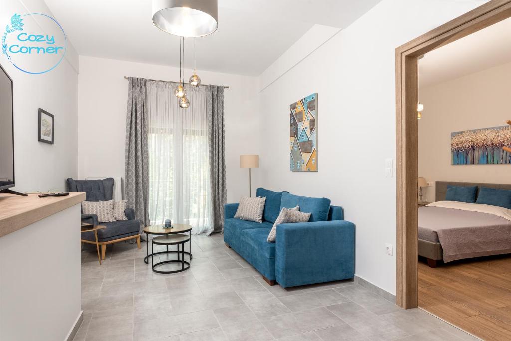 Posteľ alebo postele v izbe v ubytovaní Cozy Corner - Central Stylish Apartment