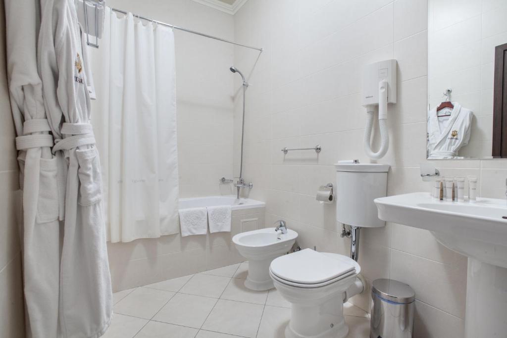 Koupelna v ubytování Londonska SPA Hotel