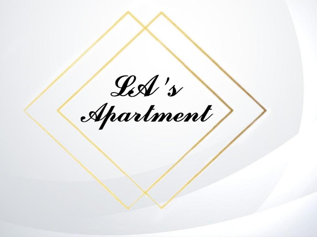 Logotypen eller skylten för lägenheten