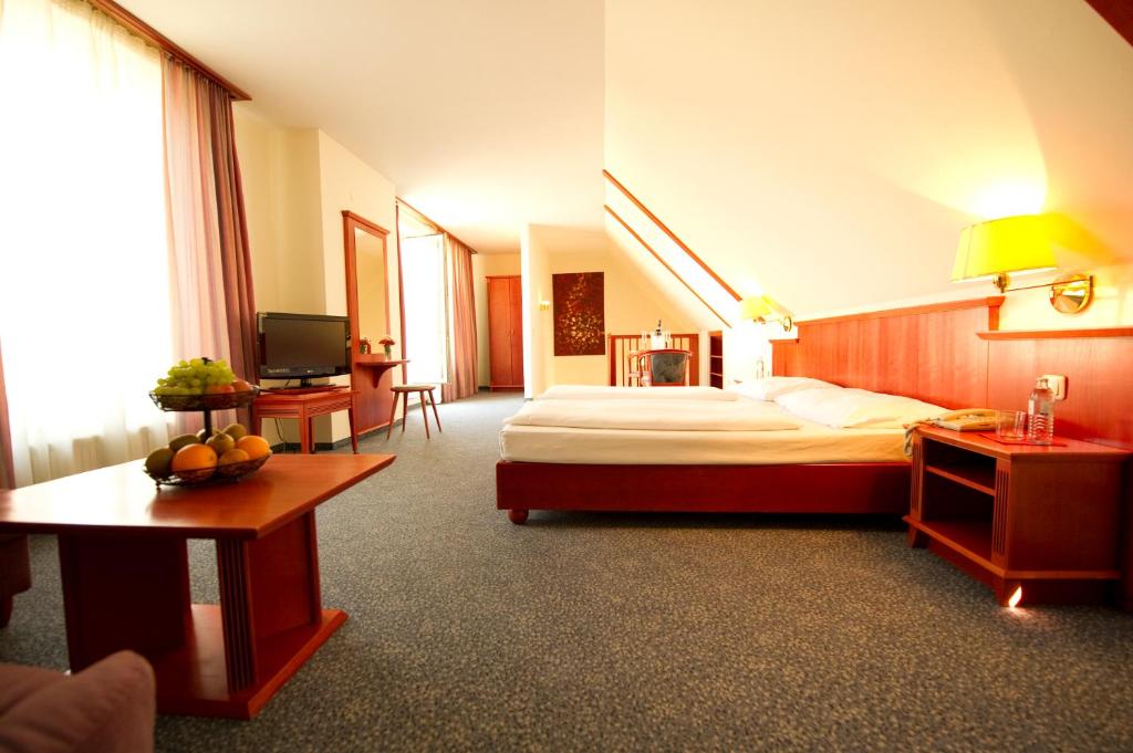 Postelja oz. postelje v sobi nastanitve Hotel Allegro Wien