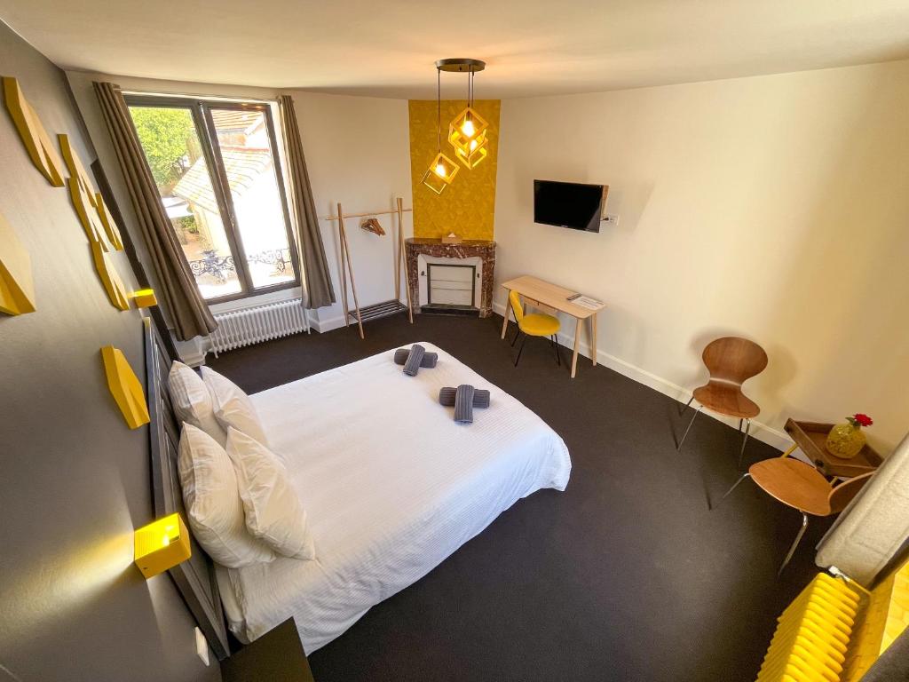La Longère de Neuville-Futuroscope-Poitiers - Chambre Double De Luxe