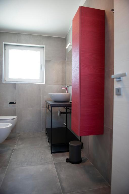 Kúpeľňa v ubytovaní Lough appartamento