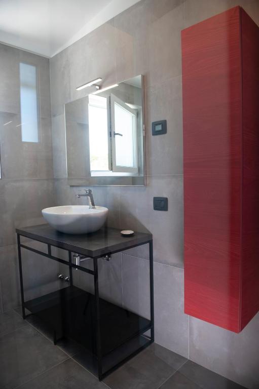 Kúpeľňa v ubytovaní Lough appartamento