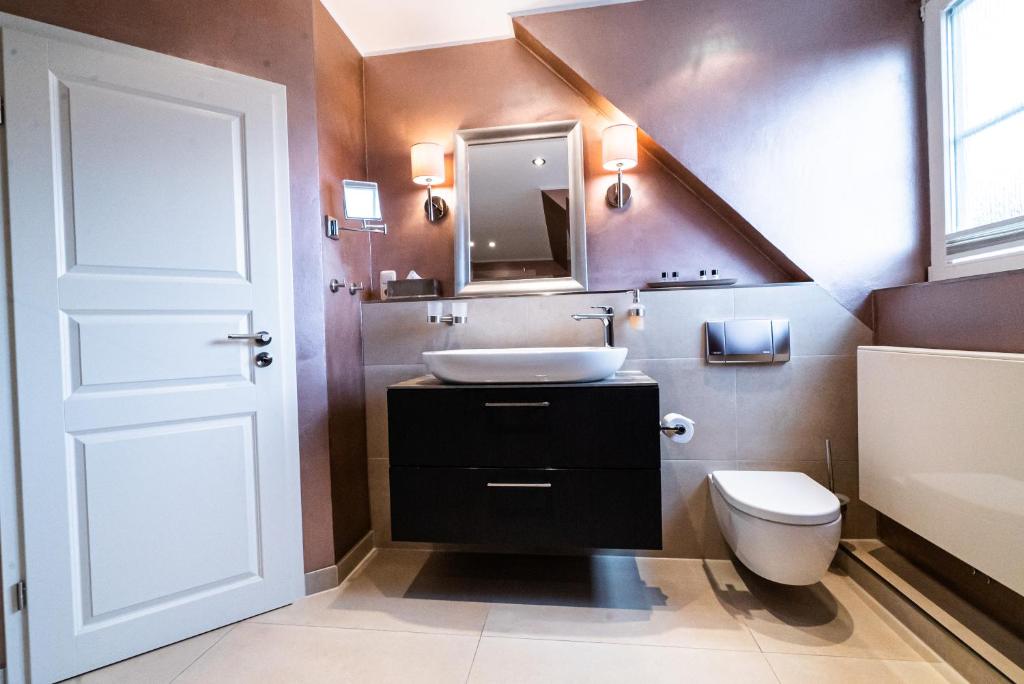 Koupelna v ubytování country-suites by verdino LIVING - Apartments & Privatzimmer