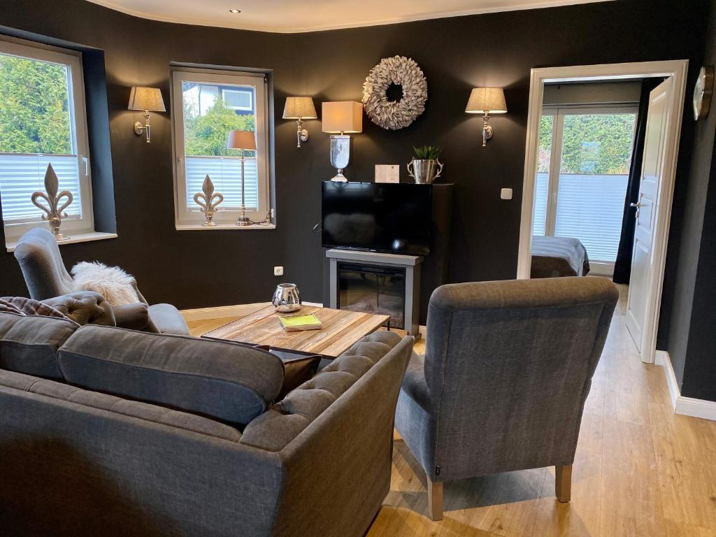 Posezení v ubytování country-suites by verdino LIVING - Apartments & Privatzimmer