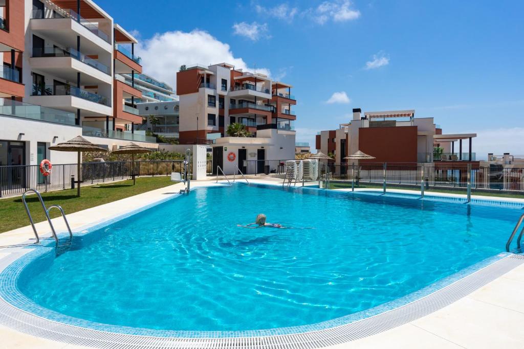 Bazén v ubytování Luxurious apartment with Pool and Gym El Higueron by Costarentals - Ref 149 nebo v jeho okolí