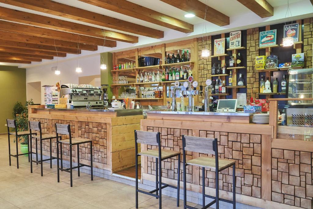 Lounge nebo bar v ubytování Hotel Polsa