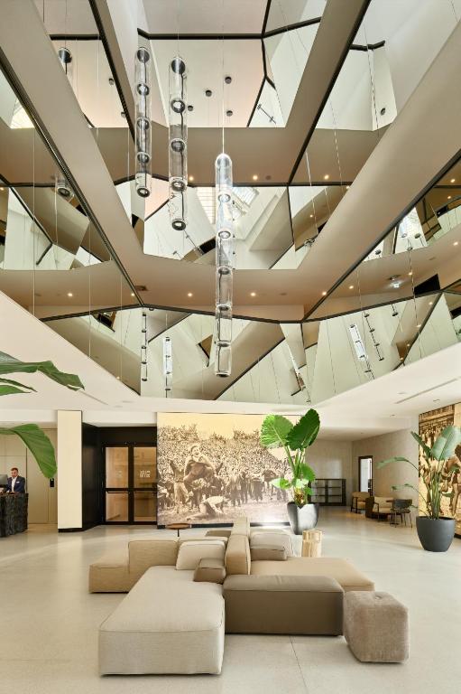 Posezení v ubytování Hotel Ambasador