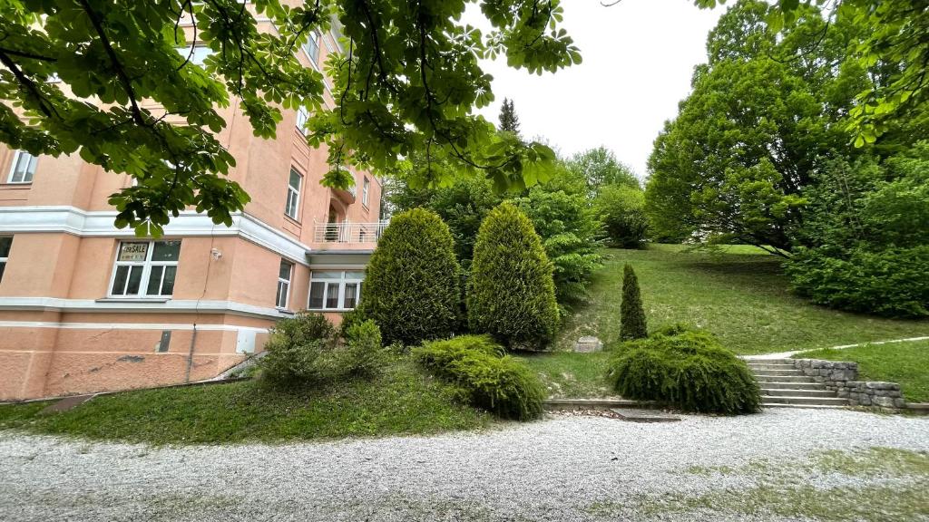 Zahrada ubytování Apartment Juliana