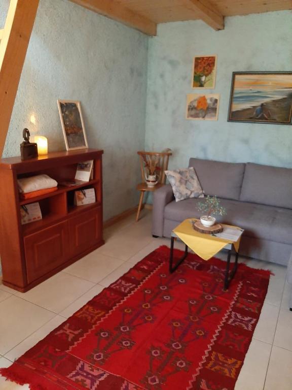 Posezení v ubytování Balabani Local Stay