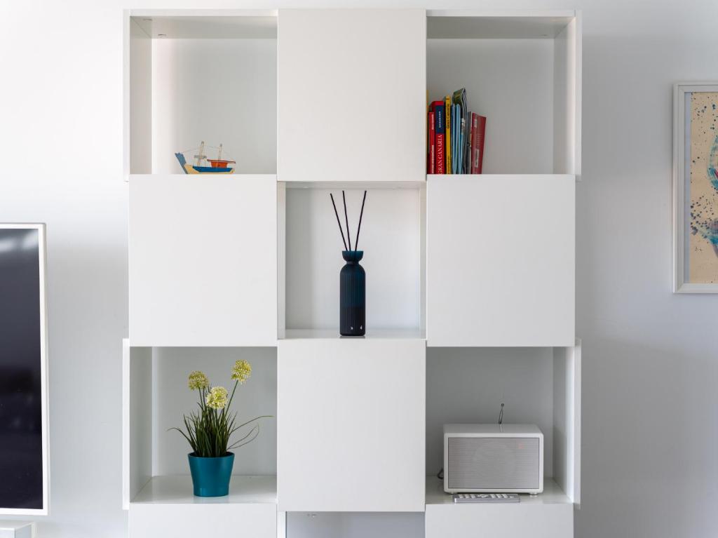 The library in the holiday home