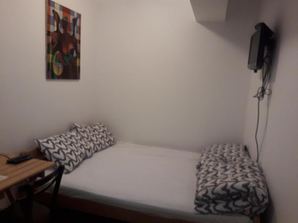 Postel nebo postele na pokoji v ubytování Jasmin