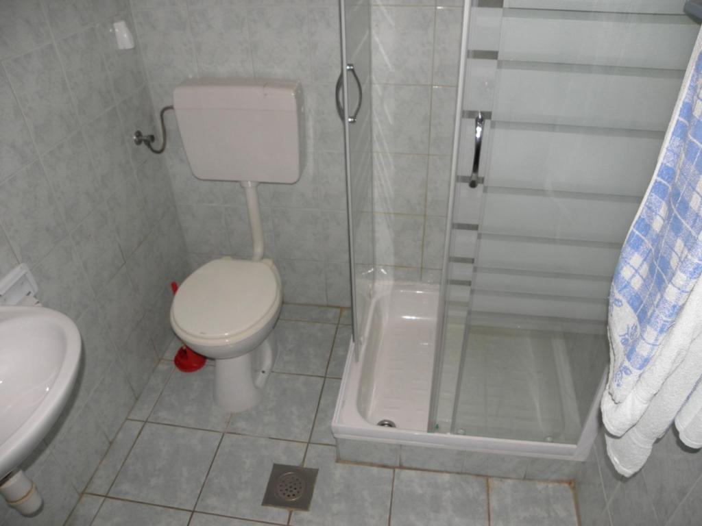 Koupelna v ubytování House Bibinje (868)