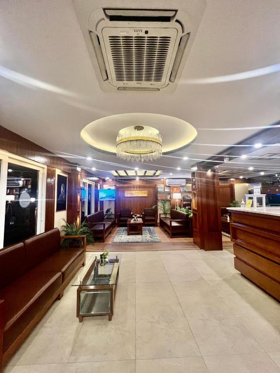 Vstupní hala nebo recepce v ubytování Himalayan Suite Hotel