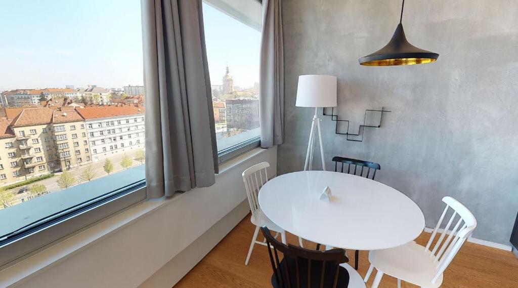 Część wypoczynkowa w obiekcie Key Residences Vienna
