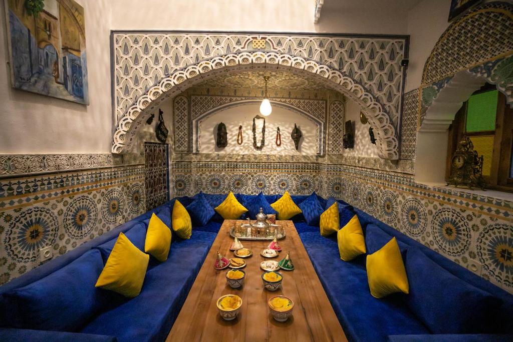 Riad Moroccan Style休息區