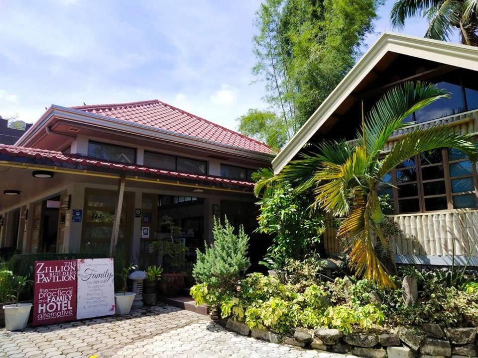 a house with a sign in front of it at The Zillion Builders Pavilion in Lipa