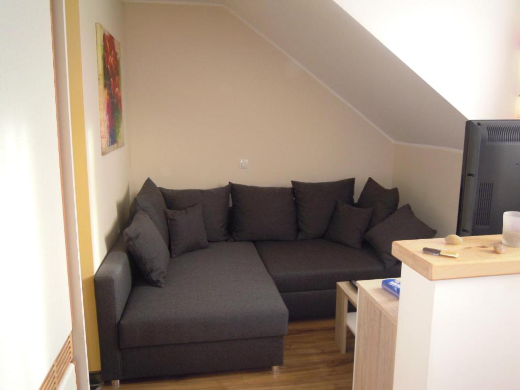 Posezení v ubytování Ferienwohnung Lackner-Krabath