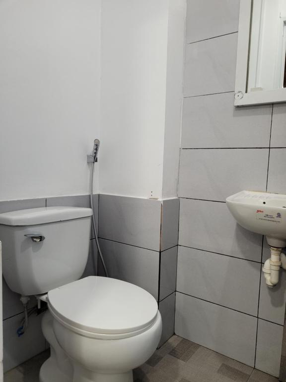 Koupelna v ubytování Borj Place