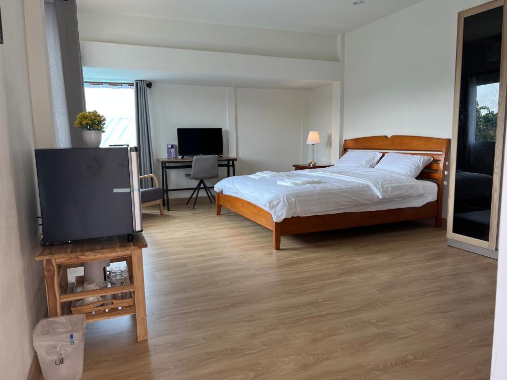 Sjónvarps- og/eða afþreyingartæki á 92 Chiangrai poshtel