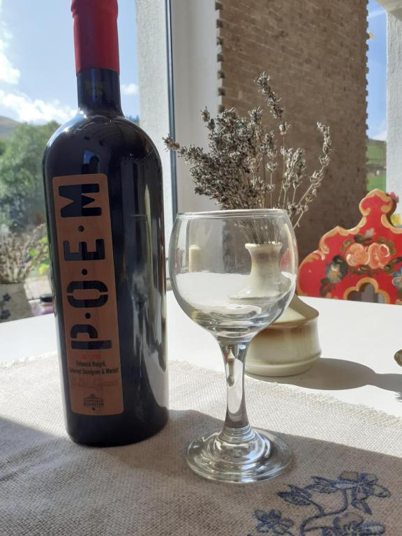 Nápoje v ubytování Agroturism Bori Punct Gastronomic Local