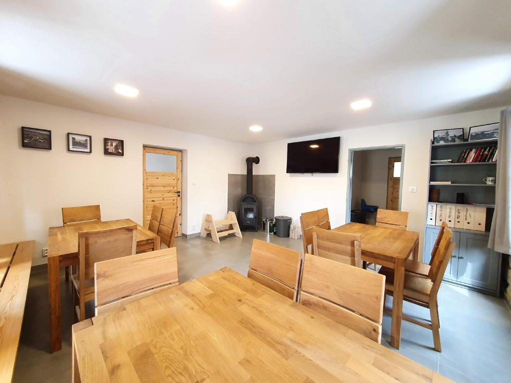 Kuchyň nebo kuchyňský kout v ubytování Apartmány U Muzea