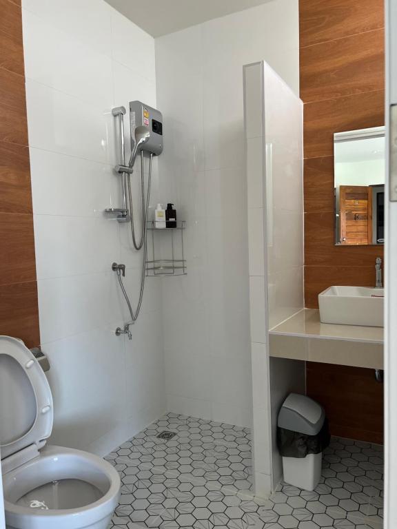 Baðherbergi á 92 Chiangrai poshtel
