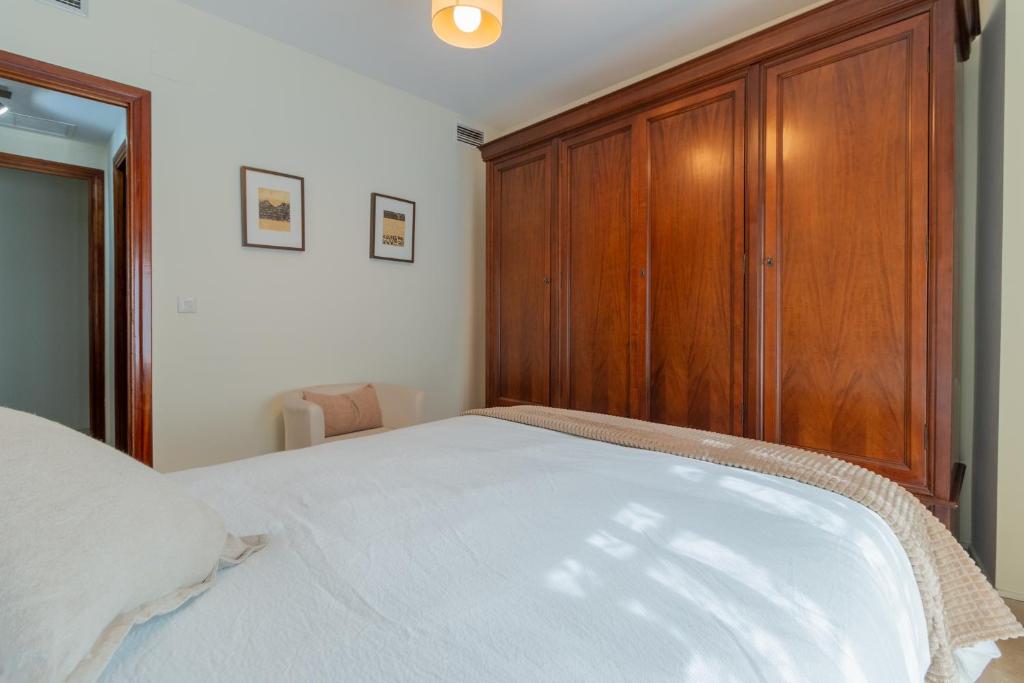 Posteľ alebo postele v izbe v ubytovaní Apartamento céntrico Cárdenas