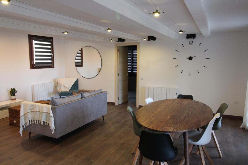 Postel nebo postele na pokoji v ubytování Les lofts M